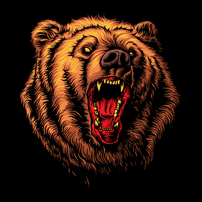 Angry oso